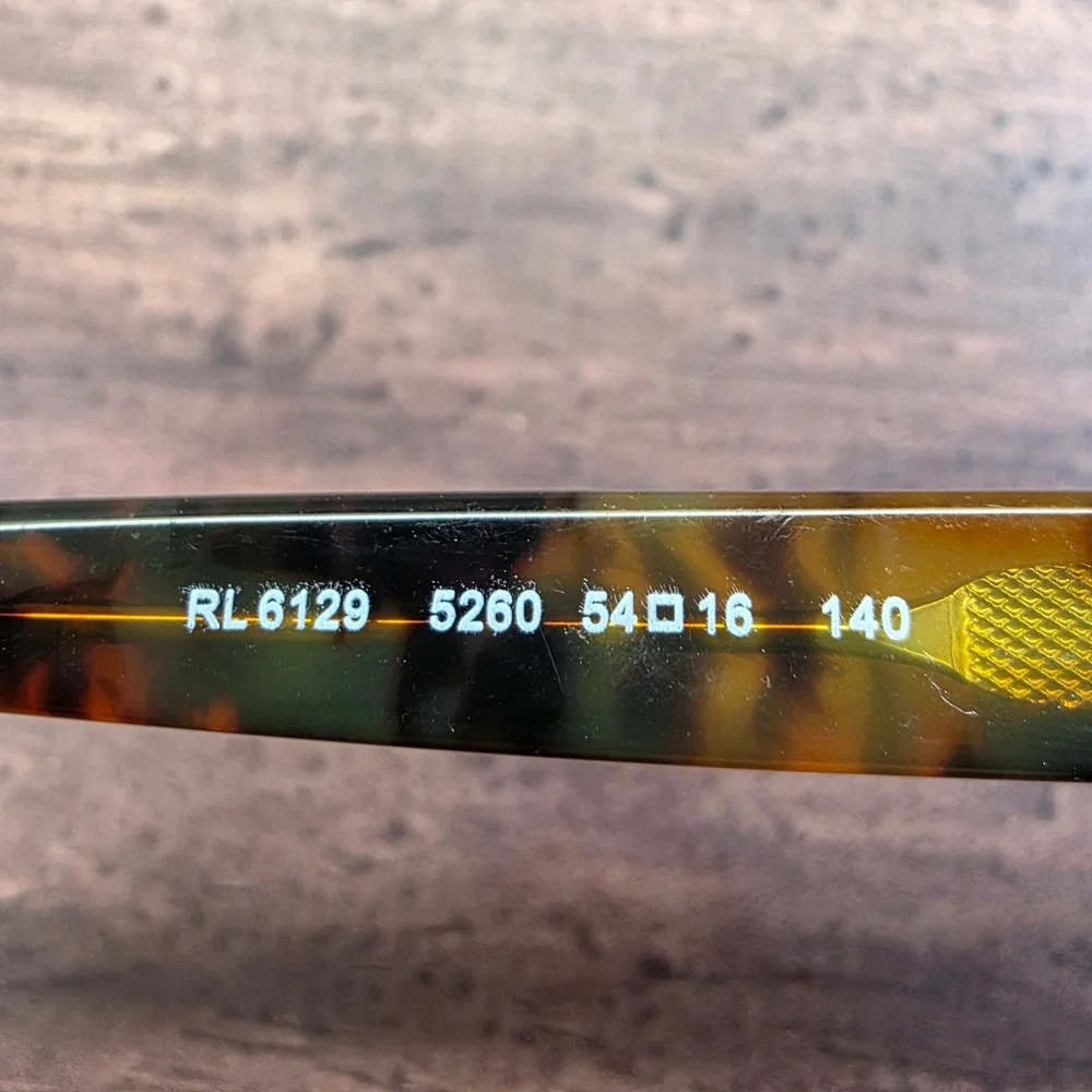 Ralph Lauren RL6129 5260 Dark Tortoise Cat‎ Eye Eyeglasses Frames 54-16-140